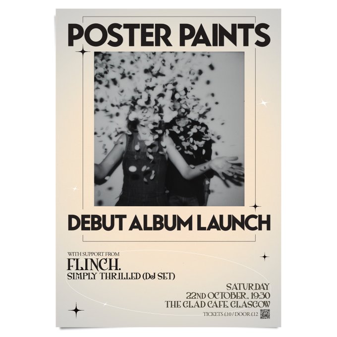 We have been blown away by your kind words on our new single 'Circus Moving On'. 

Also, we've sold a 1/4 of our album launch party tickets in 24 hours which is amazing in this climate! 

We'd love to see you at <a href="/thegladcafe/">The Glad Cafe</a> on 22/10. 

Thanks ❤️ C&amp;S x

m.bpt.me/event/5542356