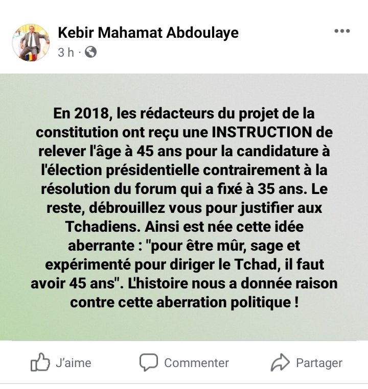 Kebir Mahamat Abdoulaye tweet media