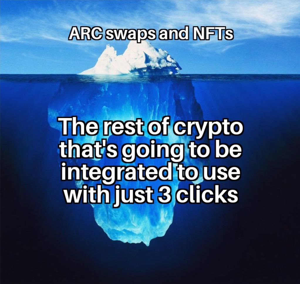 _aruravi's tweet photo. #ARC #DeFi #NFT #swap #EthereumMerge @DeFi_ARC https://t.co/KAPDM634lI