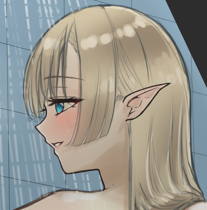 横顔修正したケロ
きれいな横顔って見てると心が浄化するよね
今日はやめに寝るよおやすみ～
261日目
#1000日間お絵描き 