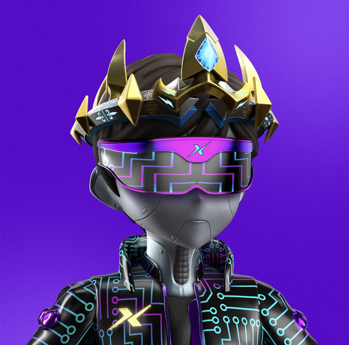 Love my pimped up CloneX with jacket and glasses to match. Thanks <a href="/0xXtra/">XTRA</a>! 
 Designed by <a href="/0xXtra/">XTRA</a> 
Follow them to make your PFP fashionable :)

<a href="/RTFKT/">RTFKT</a> <a href="/clegfx/">ClegFX</a> @benitopaggoto
#XTRAClone #CloneX #XTRA