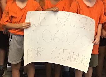 TriciaB67's tweet photo. So proud of our #firstadventure campers. They visited Gleaners food bank earlier in the year they were inspired to give back. They created a lemonade stand and raised $1068.70 for Gleaners #community #makeadifference https://t.co/7yeASMTIIu
