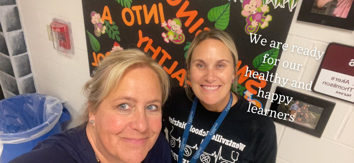 sce_val's tweet photo. Nurse Karen and I are excited for our healthy and happy learners at SCE #scesummerbucketlist https://t.co/mX6XF9WW92
