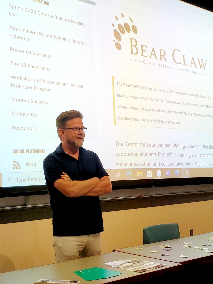 Dr. Rabekah Stewart (@rabekahd) on Twitter photo Mike Frizell from the Bear Claw is introducing the University free tutoring services and writing center to new Bears! <a href="/MOStateBears/">Missouri State Bears</a> <a href="/MissouriState/">Missouri State</a> <a href="/BearsFamilies/">Missouri State University Family Programs</a> <a href="/mostatemp/">MO State Multicultural Programs</a> @MSUBearsLEAD Mike Frizell from the Bear Claw is introducing the University free tutoring services and writing center to new Bears! <a href="/MOStateBears/">Missouri State Bears</a> <a href="/MissouriState/">Missouri State</a> <a href="/BearsFamilies/">Missouri State University Family Programs</a> <a href="/mostatemp/">MO State Multicultural Programs</a> @MSUBearsLEAD