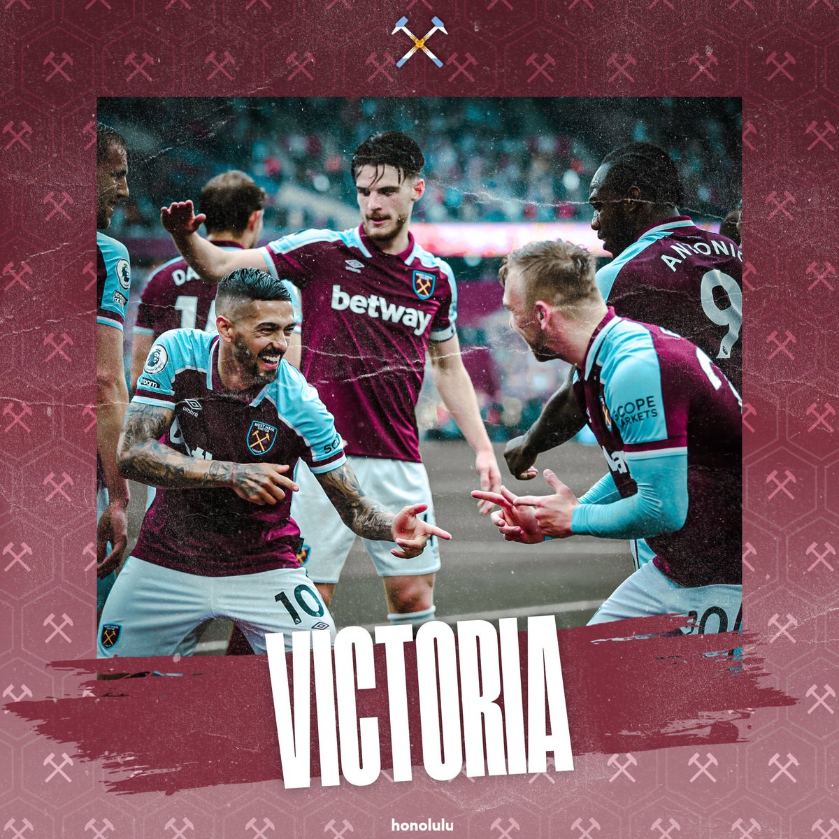 WestHargm's tweet photo. 90 + 3' | ⚒️ 3-1 ☘️
Final y VICTORIA en Londres
#WHUVFF // #COYI // #UECF https://t.co/id3f5D57M9