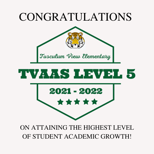 The GCS district attained Level 5 (highest level) student growth in all academic areas in the 2021-2022, along with EastView, Highland, Hal Henard, Tusculum View, GMS and GHS.  Congrats to GCS students, teachers, staff, administrators, &amp; families on this outstanding achievement!