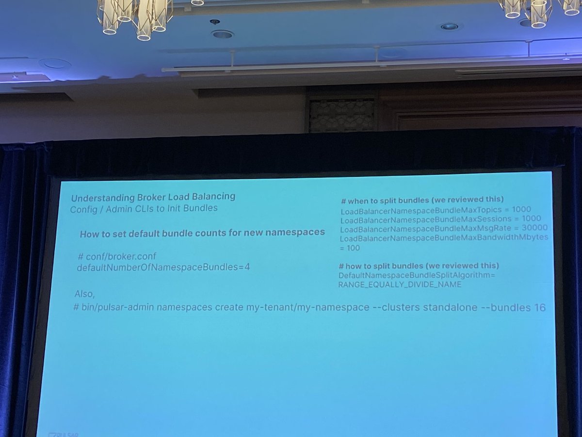munisekhar01's tweet photo. Heesung Sohn, the author of this blog gave an overview of broker loadbalancing with some useful metrics and cli commands. https://t.co/YHtW8xatop #PulsarSummitSF https://t.co/heDyaU2qdd