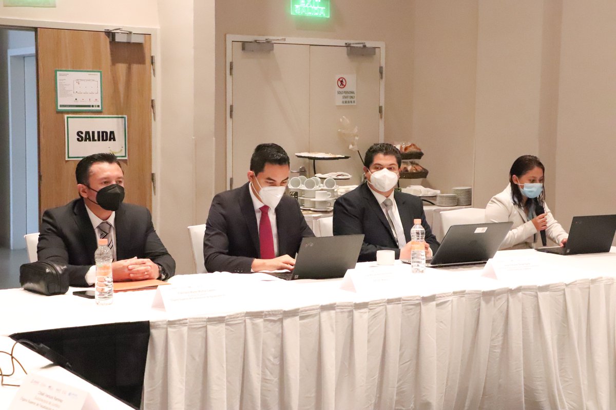 osfags_redes's tweet photo. Mecanismo Nacional de revisión entre Pares de la Aplicación de la Convención de las Naciones Unidas contra la corrupción.
En esta ocasión el OSFAGS fue el organismo revisado, por las entidades fiscalizadoras de Campeche y Tlaxcala. https://t.co/K45tfwkyDh
