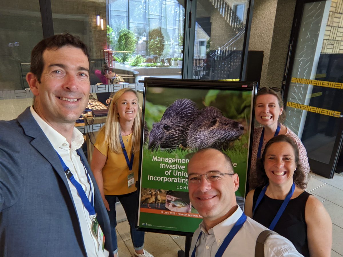 gbmaggs's tweet photo. It was sad to leave the amazing @IUCN Invasive Species team last week after a fun and fascinating 15 months. Thanks for experience and laughs 🦝🦫🐸🦞🐜🌱🌿🦌 @wildlifeinwater @AnaLuisaNunes25 @scaleric https://t.co/lr6pGbnLDq