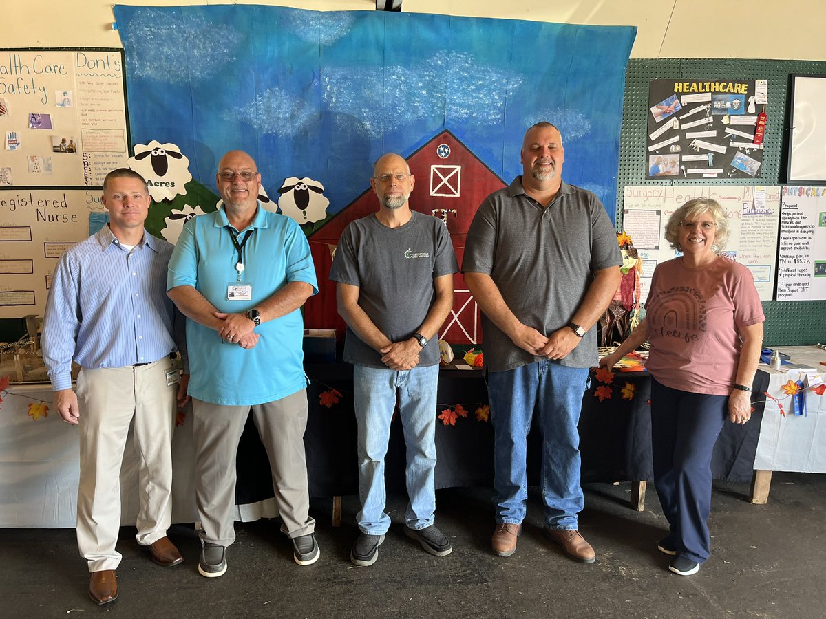 Proud of this crew and all their work to ensure <a href="/GreeneTechCtr/">GTC - Greene Technology Center</a> is representing <a href="/GreenevilleCity/">GCS</a> &amp; <a href="/GreeneCoSch/">Greene Co TN Schools</a> #appfair2022