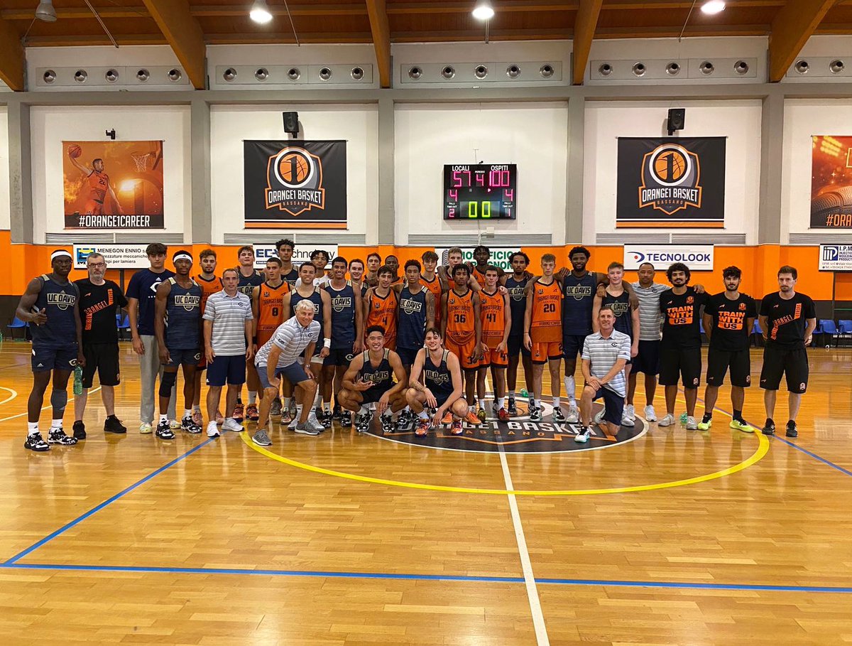 Aggies start the foreign tour with a 100-57 victory over Orange1 Bassano! Ags dominated the glass and shared the ball well, with 11 different players in the scoring column. We travel to Croatia tomorrow to begin our next leg of the tour