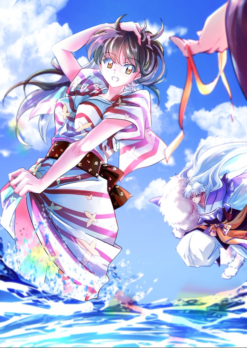 殺生丸様~!♡ — Sesshomaru's tiny fierce wife - Rin🧡