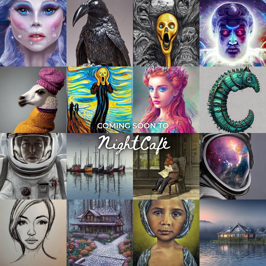 TessBaby47's tweet photo. 👀 New algorithm coming soon to NightCafe 👀 New algorithm coming soon to NightCafe%0D%0A%0D%0A#aiart #nightcafe #digitalart https://t.co/0dGMCQ7rI7 https://t.co/AAj6NqM7EC