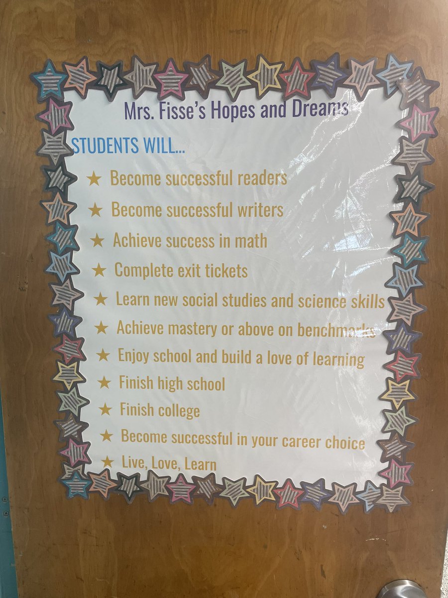 smeehan20's tweet photo. @airline_park teachers have their hopes and dreams for their @JPschools students! #growthmindset #ourfuture #welovewelearnwelead https://t.co/VVX9naPuo1