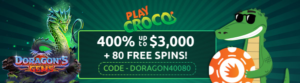 NoDepositForum's tweet photo. PLAYCROCO NO DEPOSIT BONUS - 20 FREE SPINS ON 'DORAGON'S GEMS' FOR ALL PLAYERS &amp; 400% + 80 SPINS MATCH FOR NEW PLAYERS
https://t.co/FlyZKsqmlp
#playcroco #nodepositbonus #freespins #depositbonus #rtg https://t.co/Q2x8egZBv9