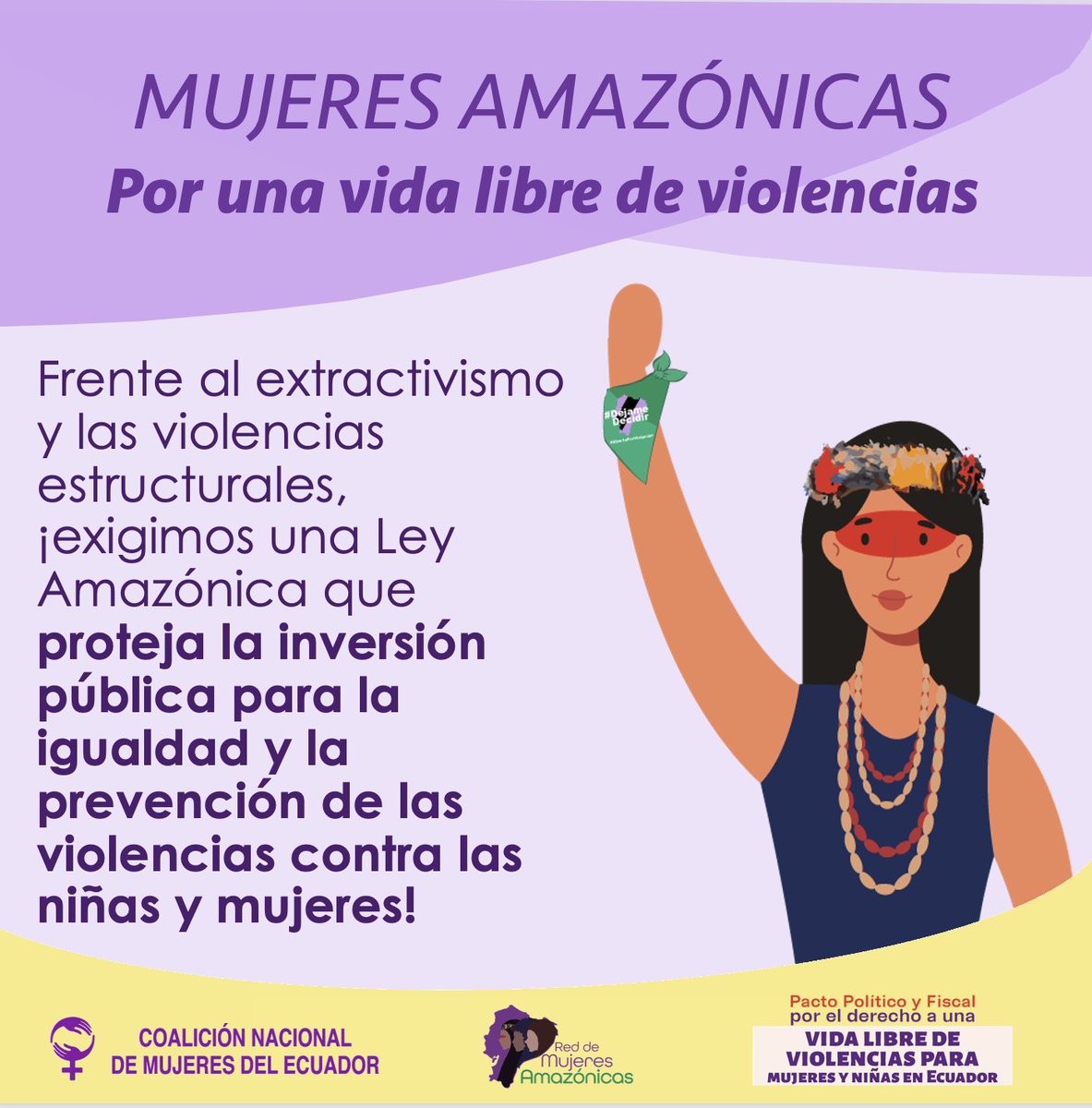 #CEDAW recomendó a #Ecuador @LassoGuillermo @AsambleaEcuador velar por la aplicación efectiva d la #LOIV y el #COIP con recursos necesarios y formación sistemática a operadores de justicia, policías y otros funcionarios responsables #AmazonicasSinViolencias #ReformaLeyAmazónica