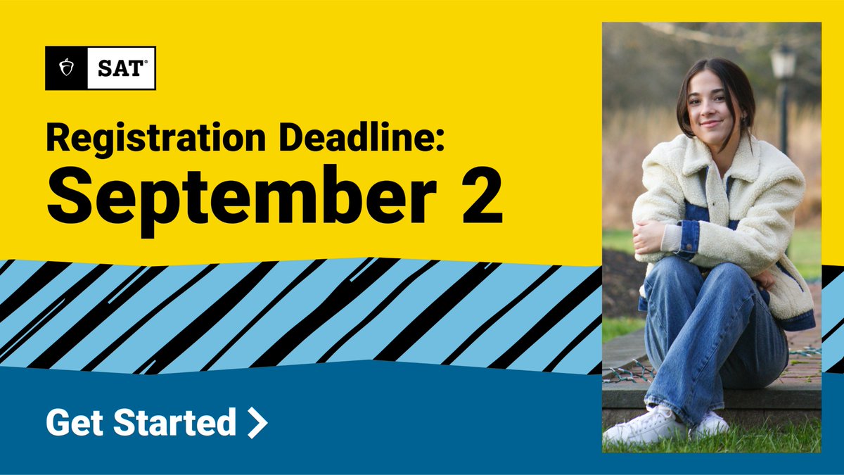 Next SAT: October 1
Registration Deadline: September 2

Sign up: spr.ly/6018MBFSp