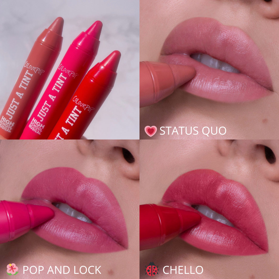 ColourPop Cosmetics on X: 'just a tint' of colour on your lips 😉 which of  these shades are you wearing the first day of school? let us know in the  replies! 🎒📣