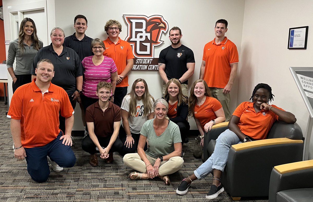 BGSURecWell's tweet photo. Welcome to BGSU from your #RecFam. @bgsu https://t.co/dy6ntJfZB3
