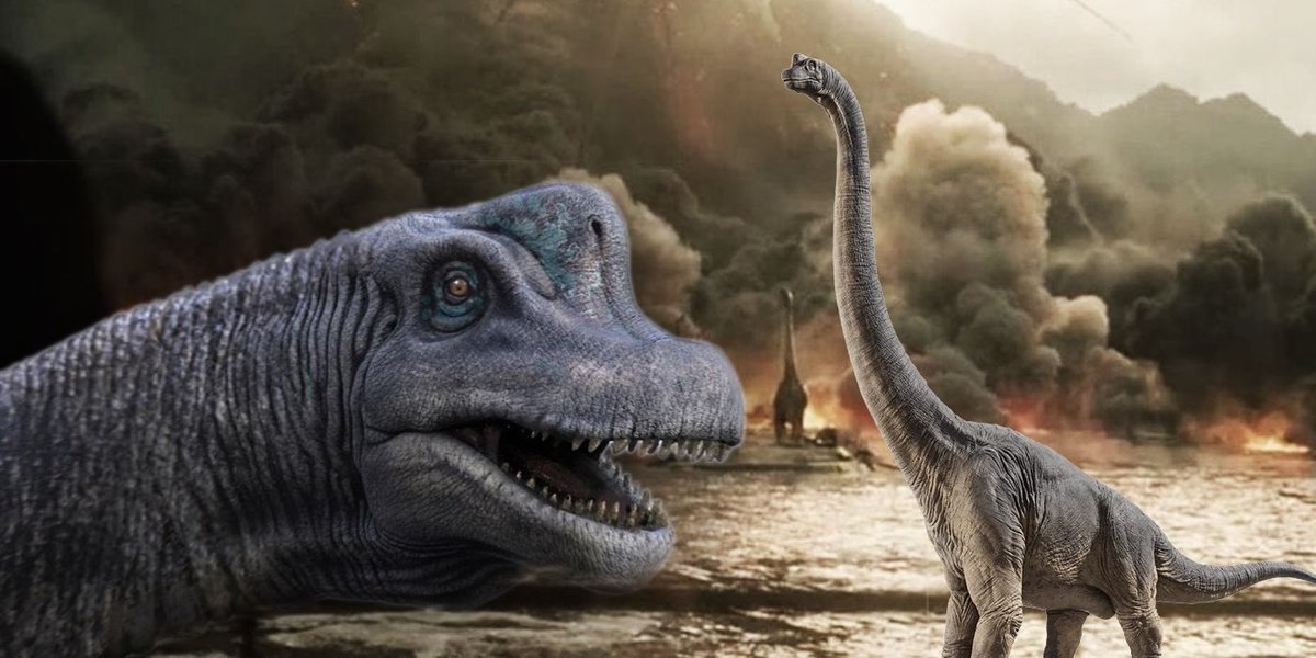 EgBaj's tweet photo. Herbivores in every Jurassic Park / World movie: here we go again, us and a landscape on fire #poorherbivores #neveraquietday https://t.co/iRvt2nAbeb