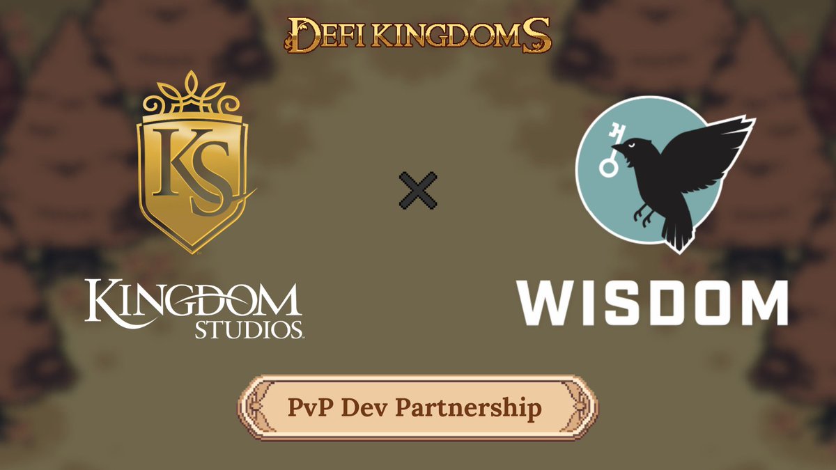 DeFiKingdoms's tweet photo. ICYMI in today's AMA we got to talk about how excited we are for our new partnership with @WSDMGG ! What are you hoping for with PvP? https://t.co/TUmqRiUpwQ