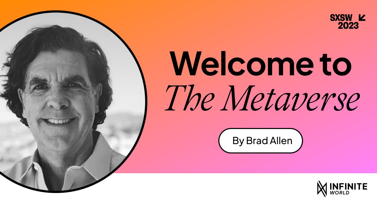 We are so excited to return to <a href="/sxsw/">SXSW</a>!

With so much changing in the #Metaverse space, our CEO, Brad Allen, will break down the components to shape the future in his proposed panel.

But you have to vote first!

Click the link below to vote 👇🏻
panelpicker.sxsw.com/vote/122897