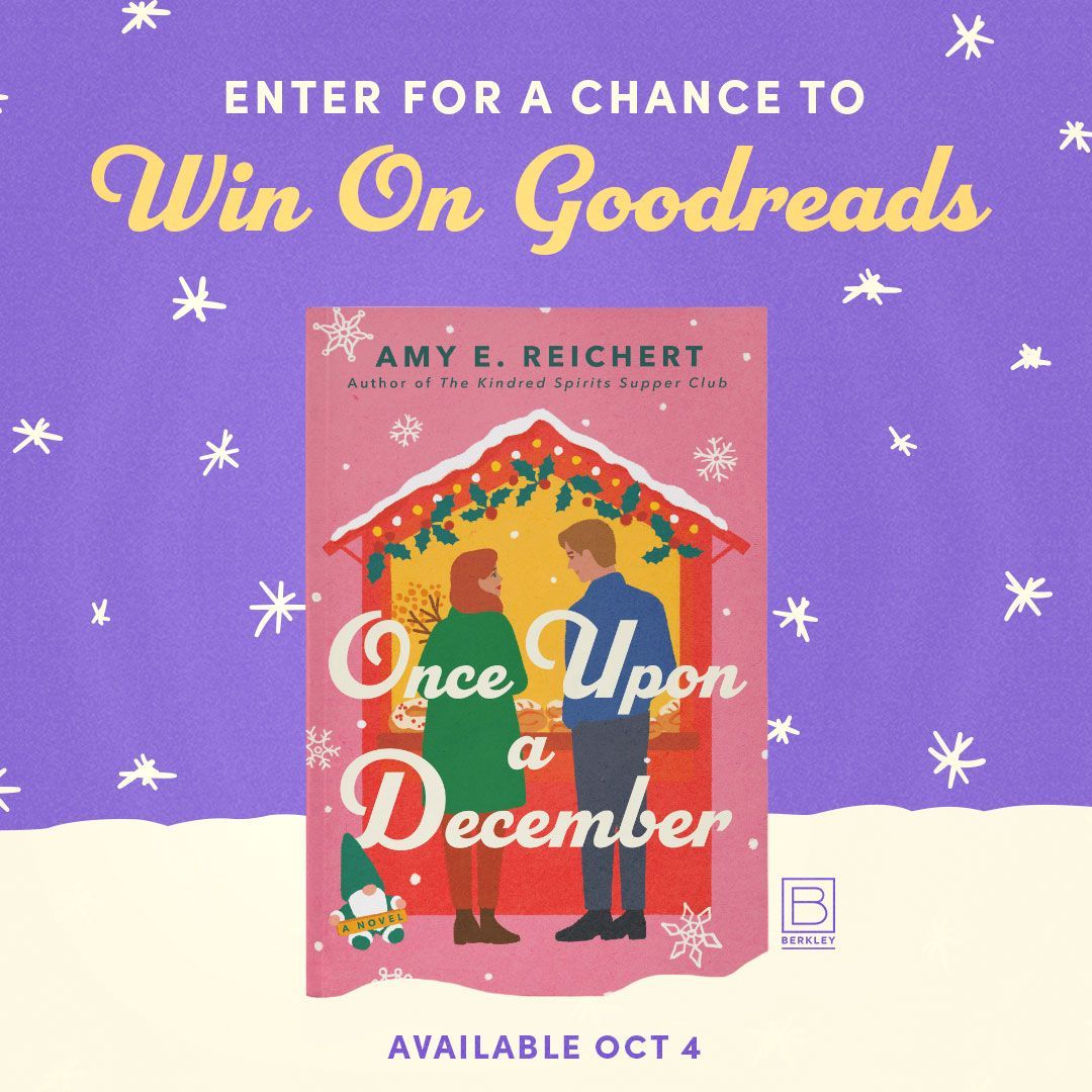 aereichert's tweet photo. This @goodreads giveaway ends TODAY!!!  
Berkley is giving away advanced copies of ONCE UPON A DECEMBER. 
https://t.co/b1mPgRl5l7 

#onceuponadecember #ouad #amyereichert #berkley #holidayromance #holidayrom
#christmasbook #goodreadsgiveaway https://t.co/WoR2MBytY6