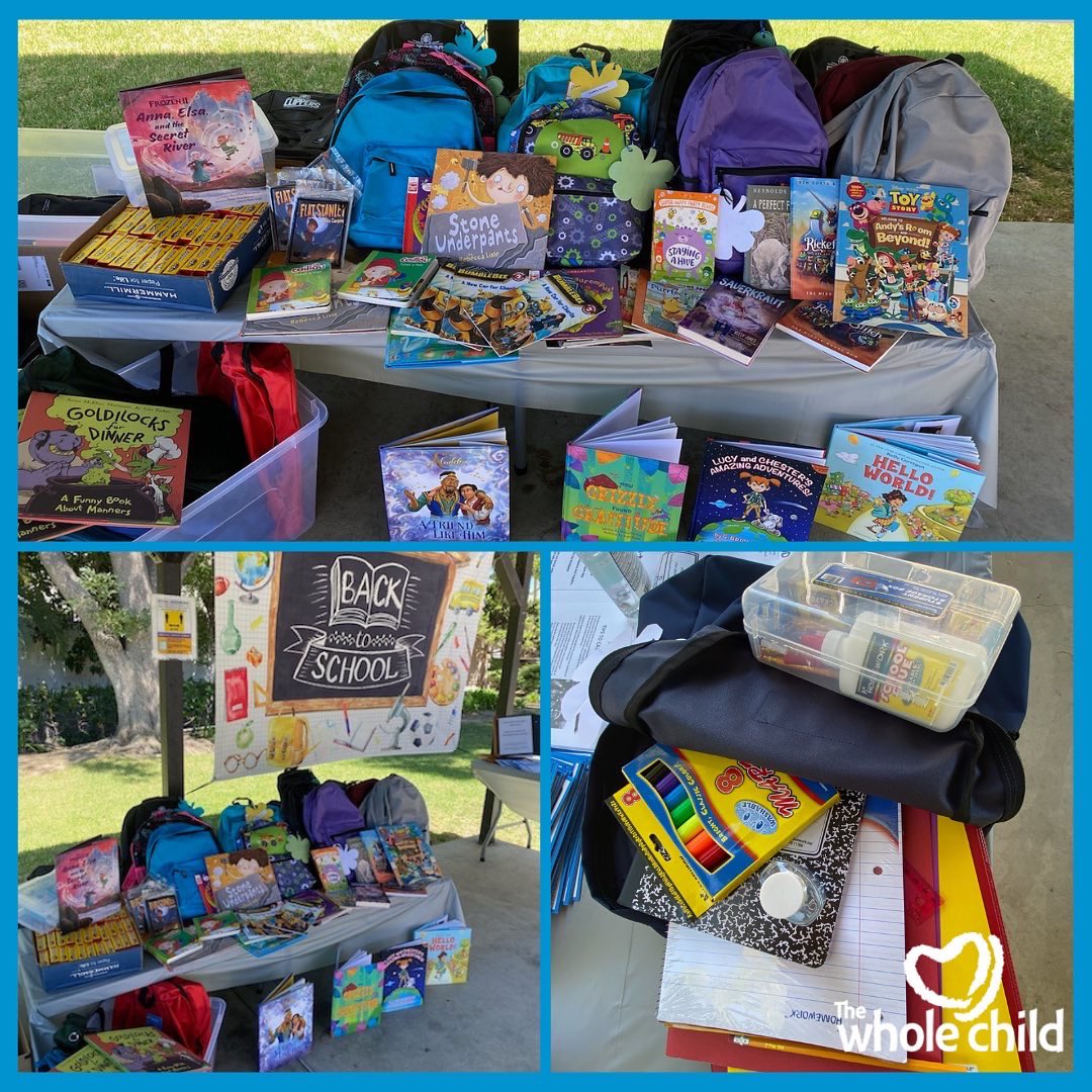 It's back to school season and TWC, with help from some wonderful friends, is making sure kids in our programs are ready to get the year off to a great start!
 
To learn more about how you can get involved with future drives, contact us at giving@thewholechild.org