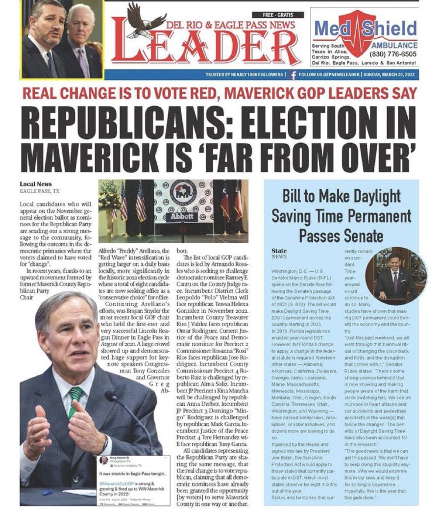 MaverickCoGOP's tweet photo. How it started:            How it’s going: https://t.co/be7aAyaWXP