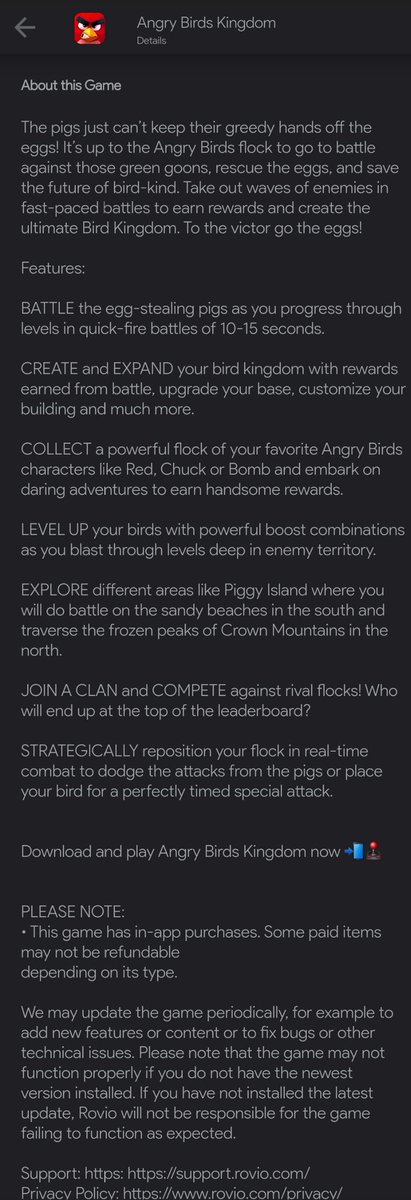 Angry Birds Facts • It's almost over on X: Fact #2655: Rovio is expressing  interest in bringing back Angry Birds Epic. They have started to run a new  ad for the