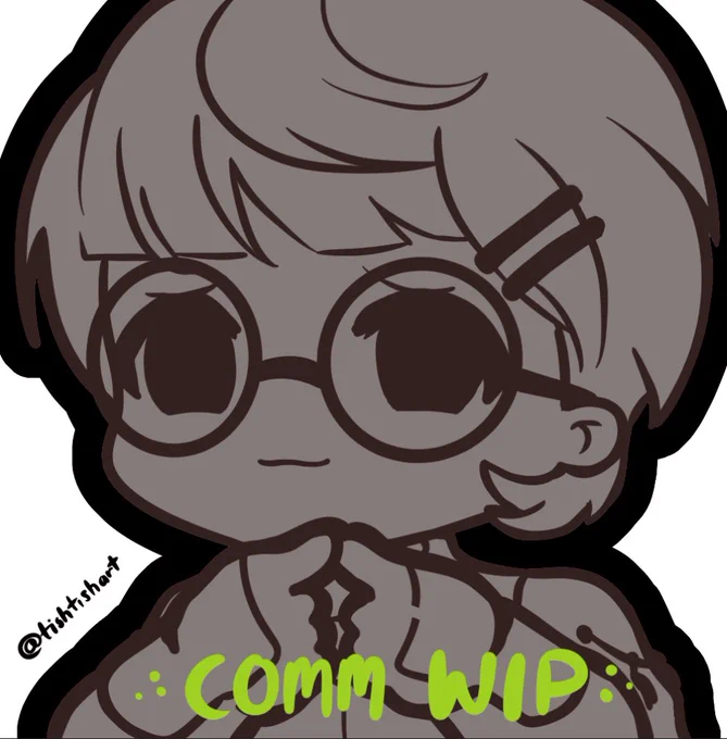 (Comm WIP) Ignatz emote  