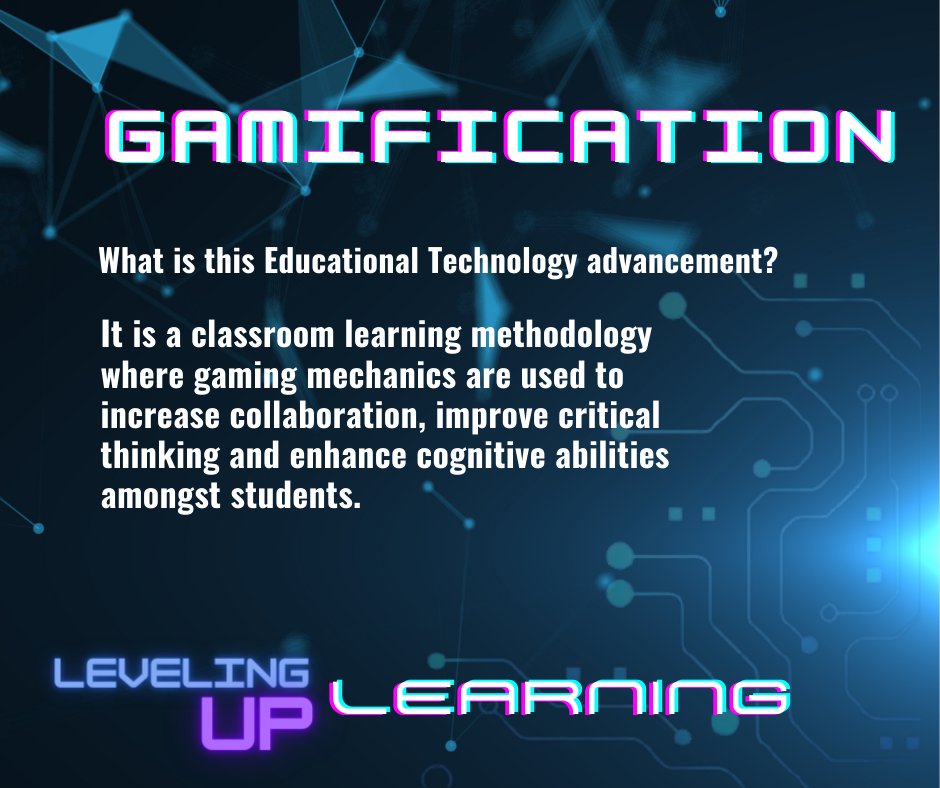 MrBoydSR_100's tweet image. One of the challenges of being an educator is keeping lessons and discussions engaging. Gamification in the classroom is an excellent way for students to learn with the use of technology. Fellow educators, have you tried this in class? #edtech #gamification #learningmethods