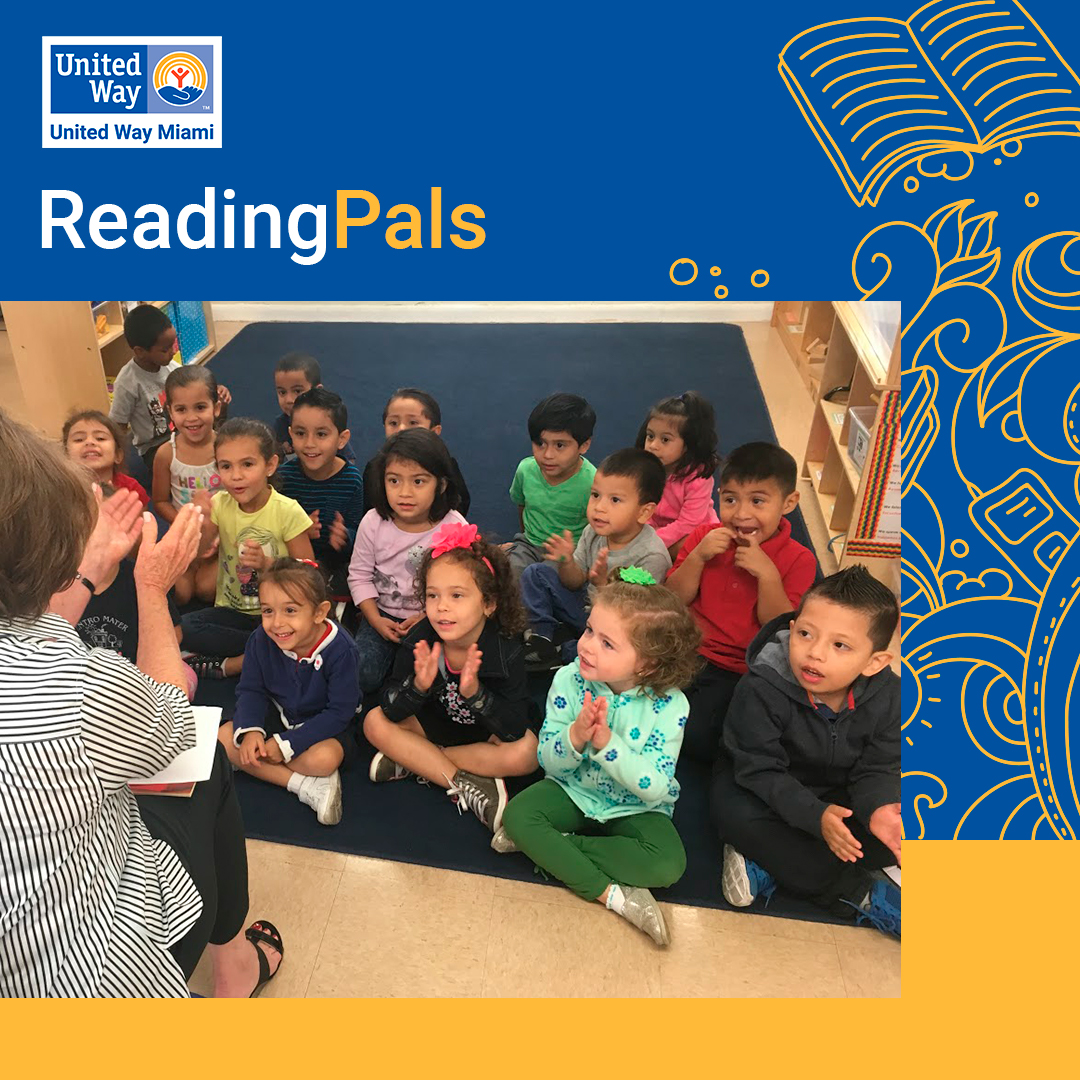 Inspire305Miami's tweet photo. #DYK: 47% of Florida students cannot read at a minimally proficient level by the end of third grade? Register to volunteer for just 60 minutes a week &amp; become a mentor for students who need the extra help: https://t.co/OJyvyMy1RT 
#ReadingPals #StrongerMiami @ChildrensMovementFL https://t.co/mbiBMNTBcK