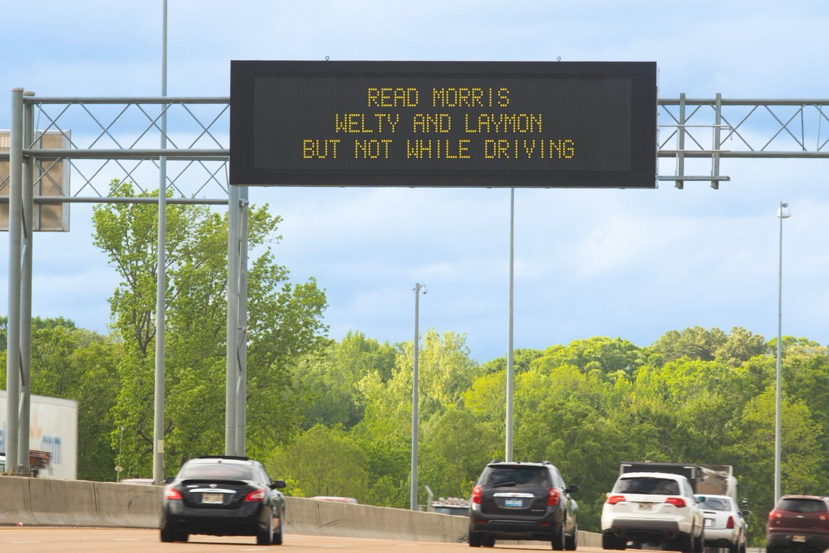 In honor of the <a href="/msbookfest/">MS Book Festival</a>, we're shouting out Mississippi authors all weekend long!📚 First up: Willie Morris, Eudora Welty and Kiese Laymon

Remember to avoid all types of distracted driving out on Mississippi highways! #MSBookFest #DriveSmartMS