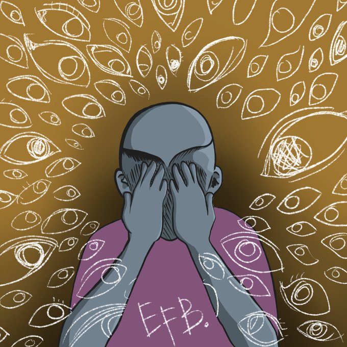 MasculPotato's tweet photo. @EFB_NFT Is perhaps the dopest horror NFT I've ever seen. They've been giving away WL spots, check in before it's too late! #nft #nftart #horrornft #nftproject https://t.co/kaIqCX75aL