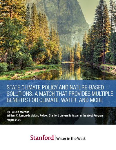 StanfordWoods's tweet image. A new report by Woods' @FeliciaMarcus, Landreth Fellow at @WaterintheWest, examines how states are using nature-based solutions (Beavers!) to address water challenges, climate goals, and more. Read the report: stanford.io/3dzBgOx
#CAWater #drought #ClimateChange #beavers