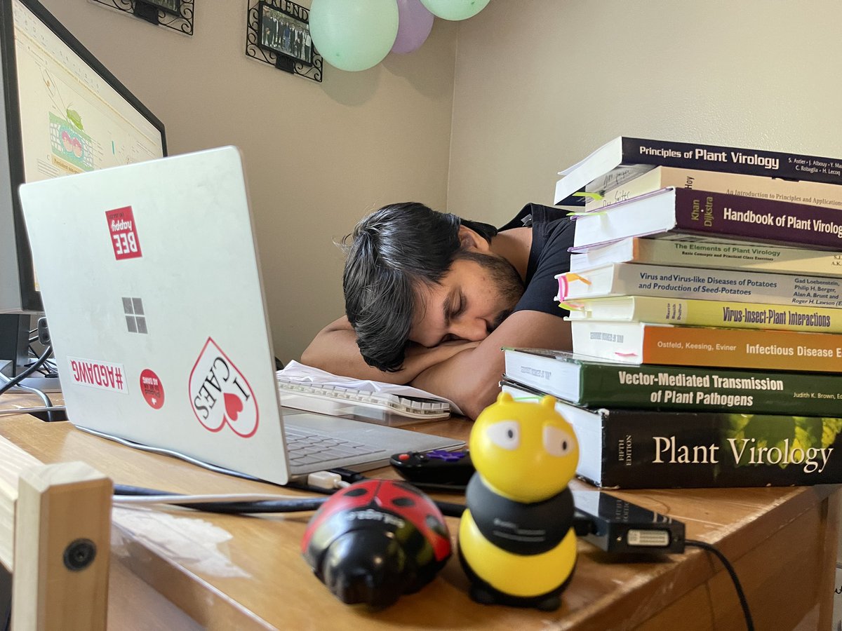 SudeepPandey18's tweet photo. It was exhausting, feels unreal. But I am a PhD candidate now. I am in the post-doc market for Fall 2023. #plantvirology #virusvector #vectors #transcriptome #insects #plantviruses https://t.co/bnlMTOWJJe