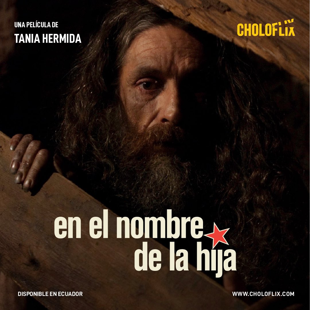 Será el tío loco, oculto en la biblioteca de la casa de hacienda, quien despierte su necesidad de atravesar espejos, transformando para siempre su relación con el lenguaje y con los nombres, incluido el suyo propio.

“En el nombre de la hija” en  choloflix.com