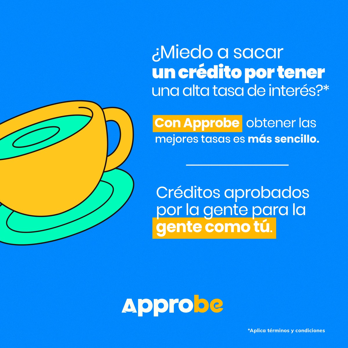 ApproBE_'s tweet photo. 🧐No lo pienses más, Approbe te permite tener un crédito de ☕️tasa de interés desde 1,26%MV según tu perfil de riesgo. Pierde el miedo y saca tu crédito con Approbe. Realizamos totalmente gratis el estudio de tu crédito: https://t.co/Q4q3YuGJjJ https://t.co/pJfpbhhngi