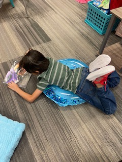 MPElemSchool's tweet photo. Ms. Brower's Class Frist Grade Class enjoying Reader's Workshop and stations. @MPElemSchool #mpepanthers #katyisd #katyread https://t.co/IxcoleSa9L