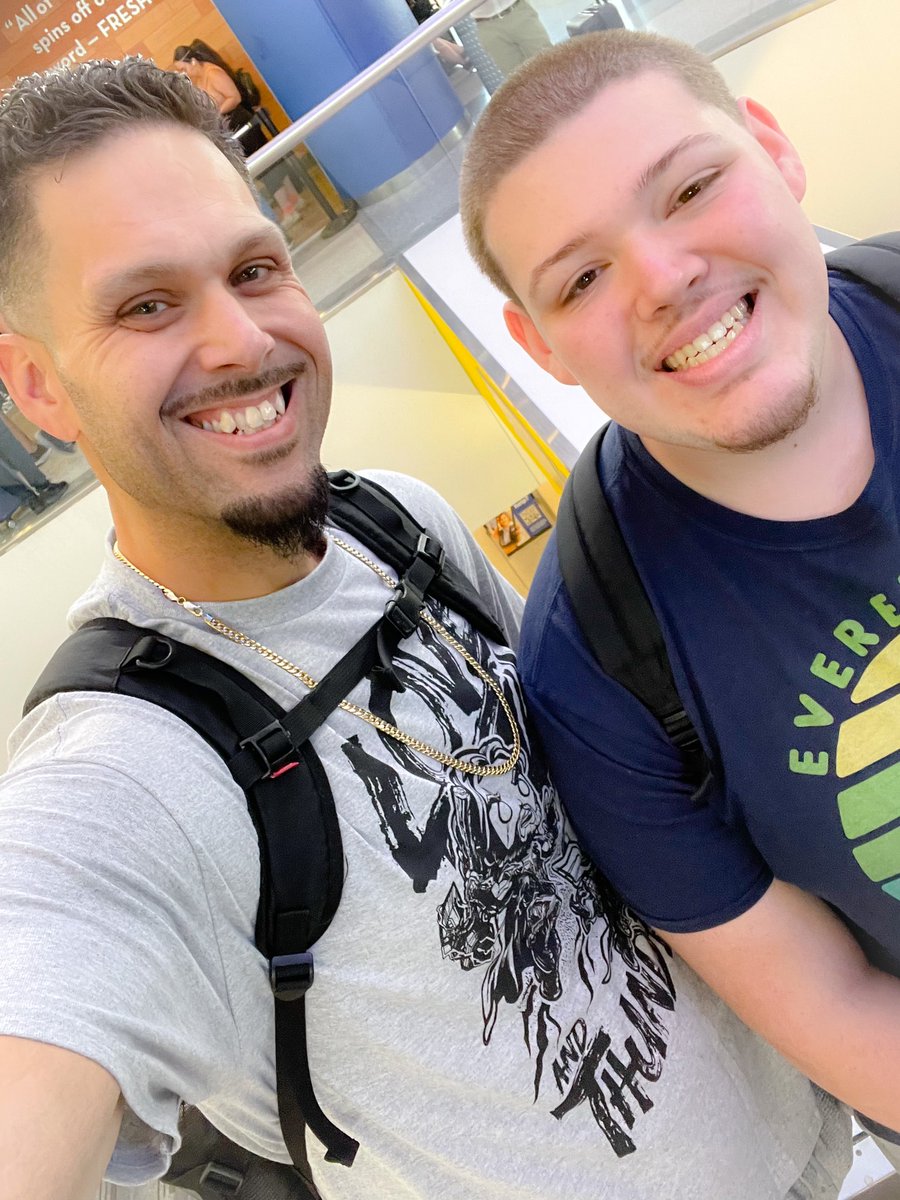 PPophunter's tweet photo. Funkon 2 Here we come!!! 🛫🙌🏼 Time to Celebrate! 🥳🎉 @OriginalFunko @brianmariotti @ash_anderson24 @your_boy_tone #funkon2 #ECCC https://t.co/7QmSbui2iQ