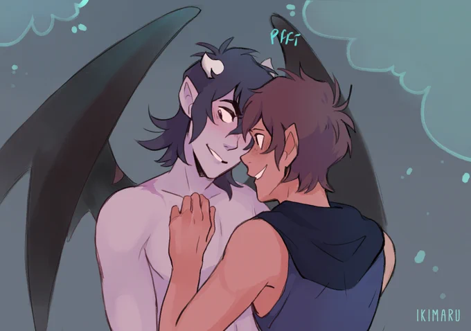 they're multipurpose wings (dragon AU!) 