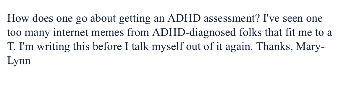 3hubcaps's tweet photo. Can someone assure my broken brain that this isn't the stupidest email ever emailed to a doctor? I had spoons for this particular 30 seconds and just did it after a couple years of procrastination... https://t.co/makXido3Lv