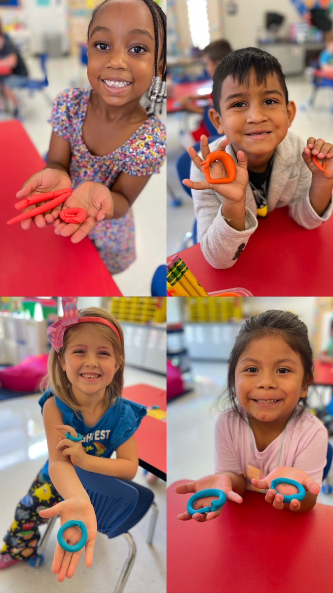 mrsspiveytn's tweet photo. ✨FOUNDATIONAL SKILLS✨
Working on making vertical lines, horizontal lines, and circles out of @PlayDoh- we LOVE a hands-on lesson!!
@OGEStigercubs @Amplify 
#Kindergarten #teachertwitter #foundationalskills #amplify https://t.co/KLEsZRB3N8