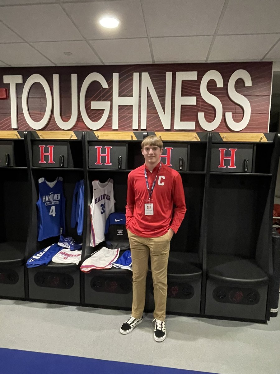 LucasBarron2023's tweet photo. After a great visit and talk with Coach Miller, I am blessed to receive an offer to continue my academic and athletic career at Hanover College! @HanoverMBB https://t.co/H2Sf0JJKvW