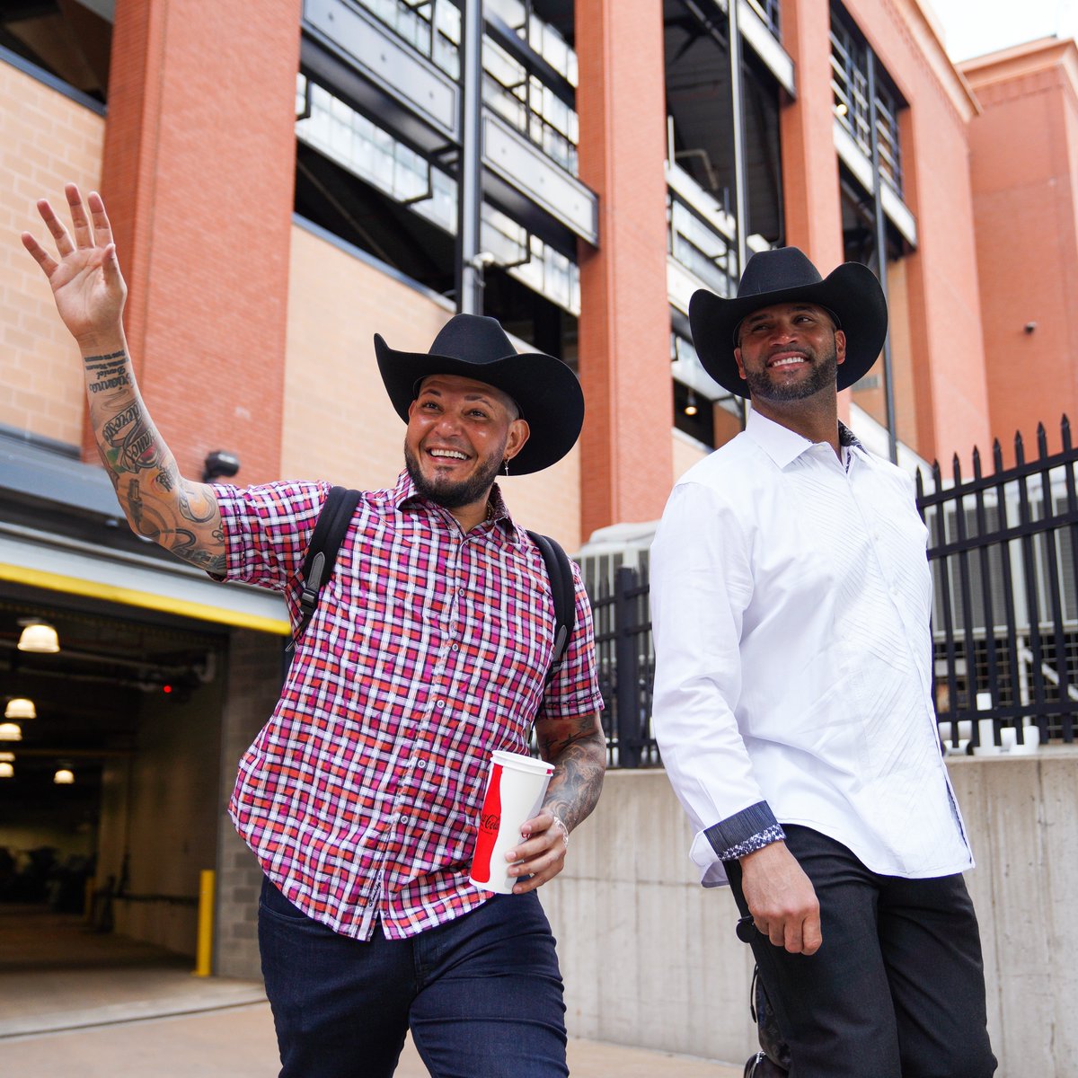 Cardinals's tweet photo. Howdy, partner! https://t.co/WcCzq5OCHB