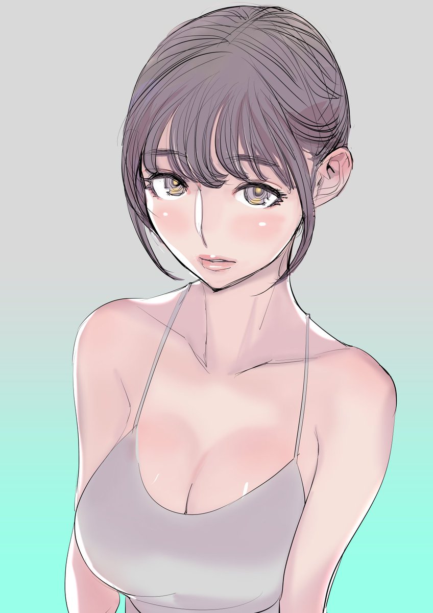 おはよーございます!
夏真っ盛りな女の子を描こうと思ったら秋の夜長を感じさせる女性になってしまった朝のワンドロ。 