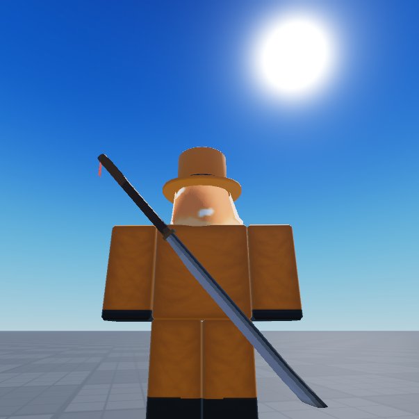 applelapple3's tweet photo. I Made A Sword thing in Blender and imported it into Roblox Studio, Thoughts? also what should I call it? https://t.co/VxllTTXi6I