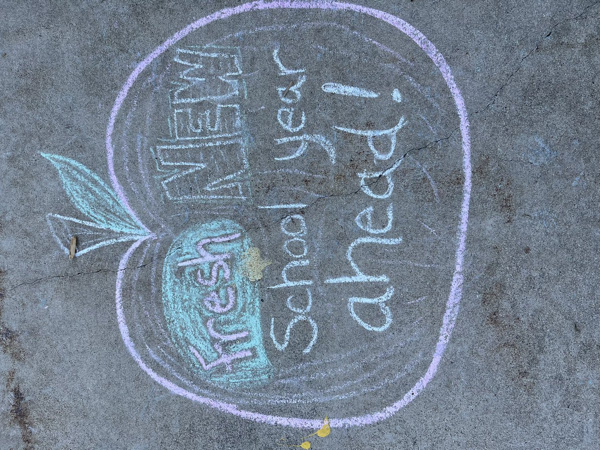 2studentsupport's tweet photo. Messages to support our students on their first day at GES @SwinglerEric @JacksonAmyJo https://t.co/YLD28wCClD