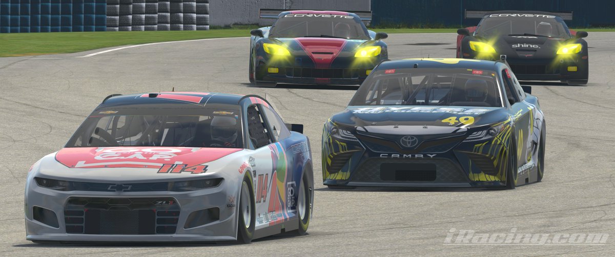 yes2motorsport's tweet photo. Just ONE HOUR until the #Yes2Motorsport US Tour wraps up in Cali starting at 7PM ET!
#TranSim remains the feature show at 8... your points leaders:
T1: @MidnightDevilZ 101 (+10 on @BradWilson51)
T2: @Aeroteq 104 (+16 on @christopherlion)
Join us tonight: https://t.co/2Cw0EUtew4 https://t.co/vyR6l8UPwe